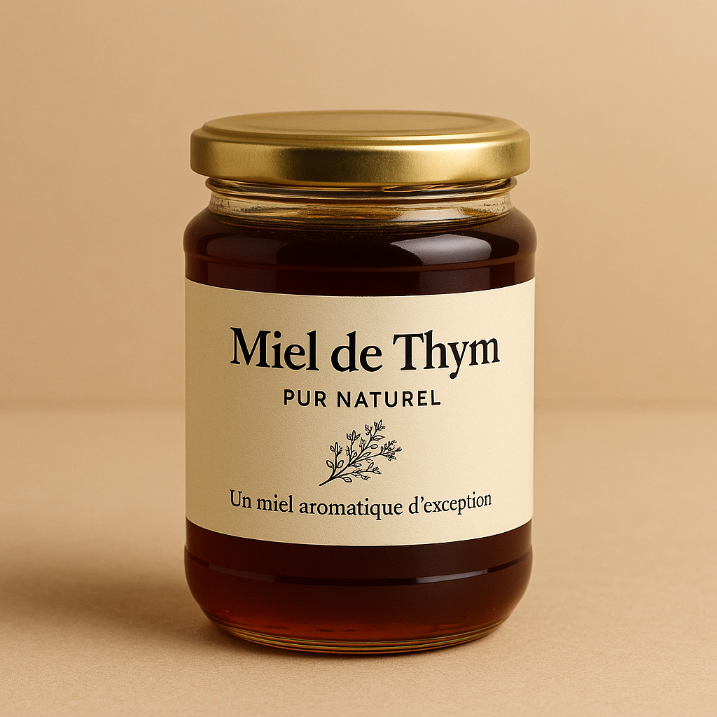 عسل الزعتر الطبيعي النقي