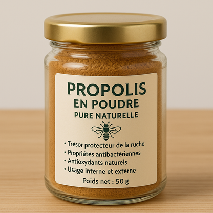 مسحوق البروبوليس الطبيعي النقي
