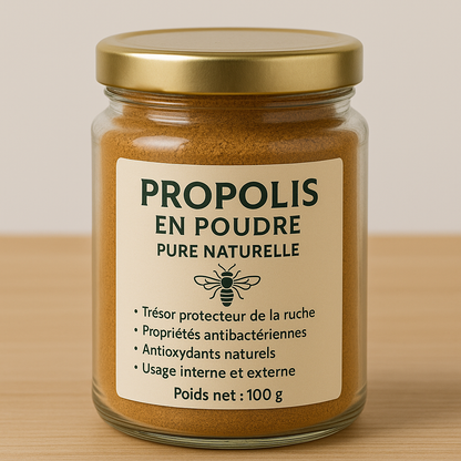 مسحوق البروبوليس الطبيعي النقي